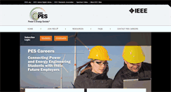 Desktop Screenshot of pes-careers.org